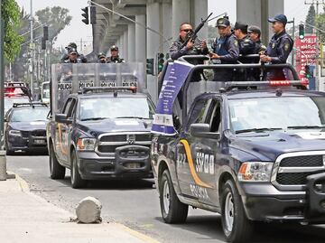 Blindan funeral de "El Ojos" en Tláhuac