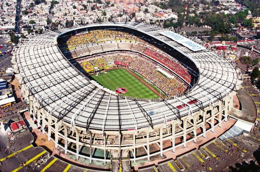 El estadio Azteca será único en todo el orbe: el primero en recibir por tercera ocasión un Mundial de futbol. (ARCHIVO EL UNIVERSAL)