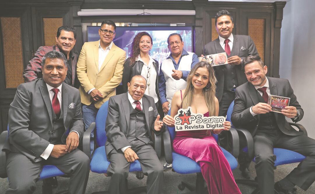 Andrés Terrones es maestro de los integrantes de la Sonora y de María Fernanda, cantante, quien es de las más jóvenes. (JUAN CARLOS REYES. EL UNIVERSAL)