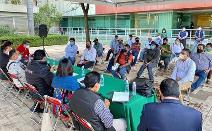 Pobladores retienen a personal de la Fiscalía, SSP y Guardia Nacional en Textitlán, Oaxaca
