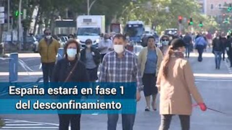 Toda España estará en desconfinamiento a partir del lunes próximo