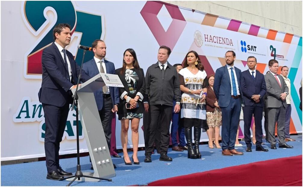 El SAT cumple 27 años como recaudador fiscal. Foto: Especial