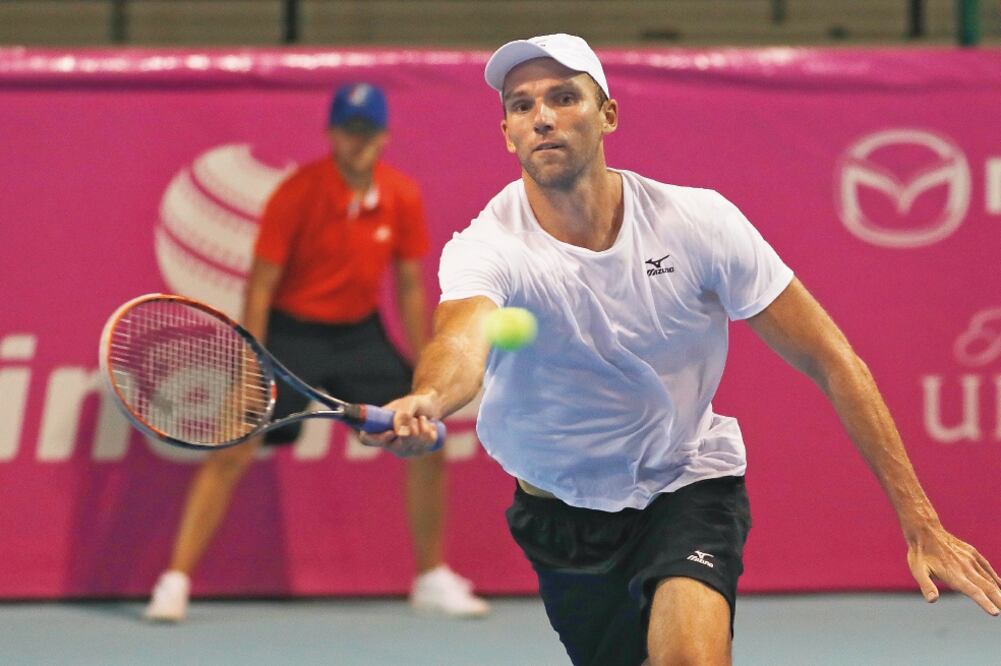 Ivo, tenista maduro, primer campeón del Abierto Mexicano Los Cabos, impresiona por su ímpetu (YADIN XOLALPA. EL UNIVERSAL)