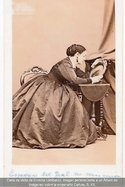 El libro destaca a Concepción Lombardo, esposa de Miguel Miramón. Foto: INAH