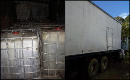 Aseguran 8 mil litros de combustible en Chiapas