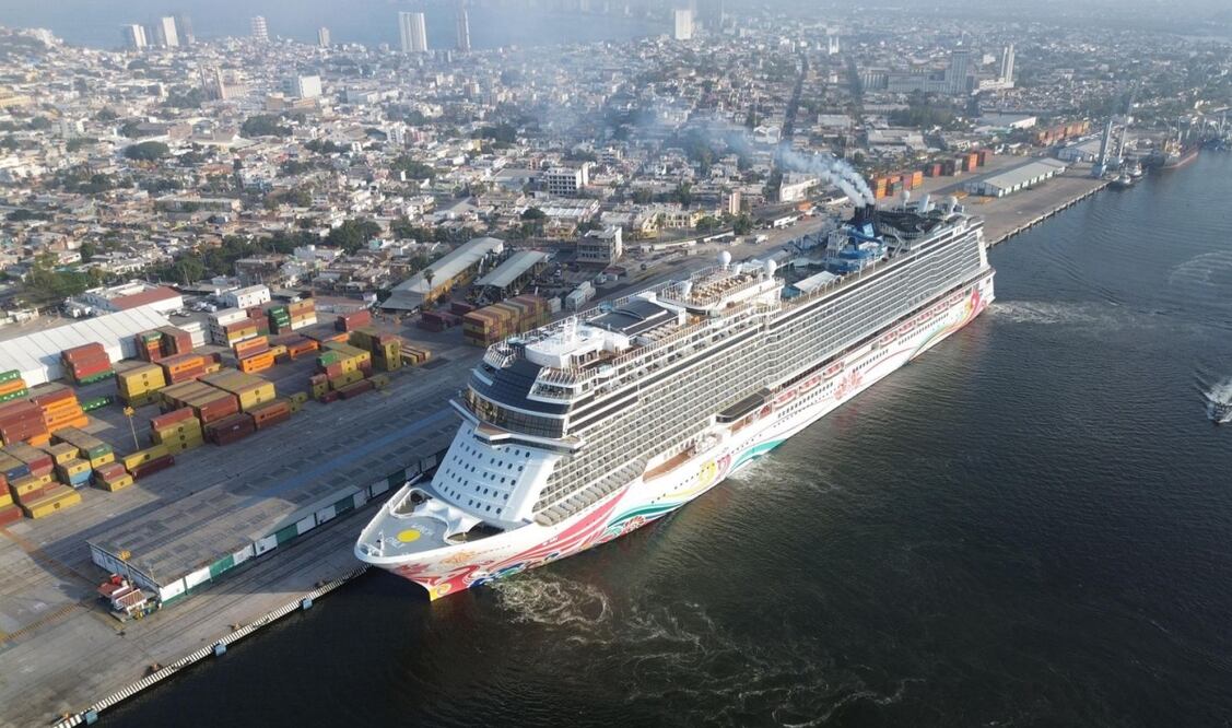 Nueve cruceros han arribado a Mazatlán, tan solo en el mes de abril. Foto: Especial