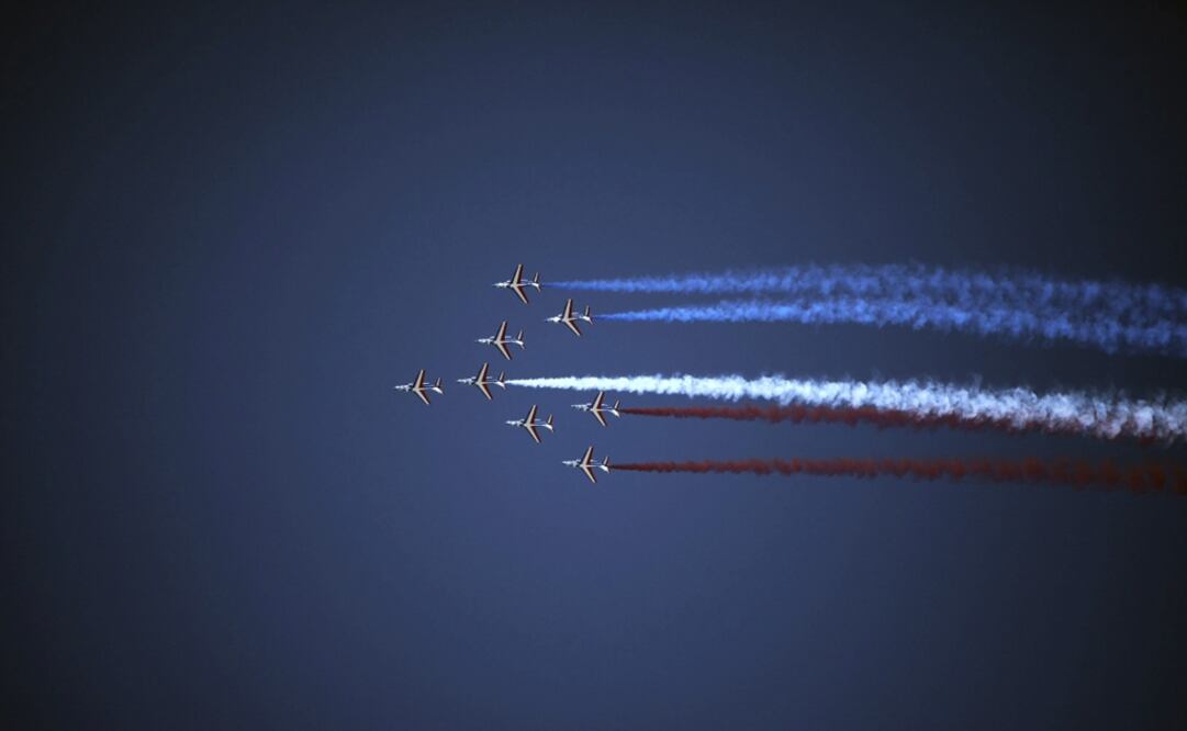 Among the companies are Airbus Helicopters, Cefival, Coriolis Composites Technologies, Emitech, Roxel, Safran Spema, and Zodiac Aerospace - Photo: Ali Haider/EFE