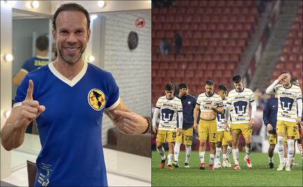 Zague revienta a jugador de Pumas en plena transmisión; “Carajo manda un centro, *uta madre”
