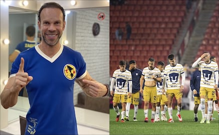 Zague revienta a jugador de Pumas en plena transmisión; “Carajo manda un centro, *uta madre”