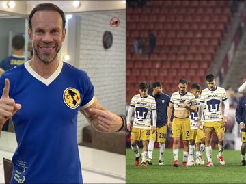 Zague revienta a jugador de Pumas en plena transmisión; “Carajo manda un centro, *uta madre”