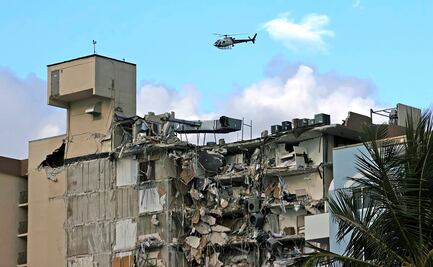 Localizan a 102 personas tras derrumbe en edificio de Miami; hay 99 desaparecidos