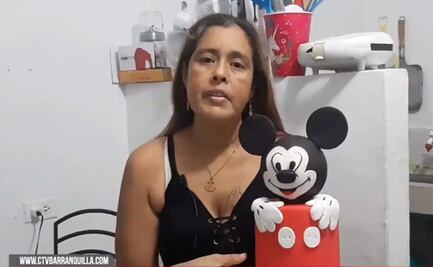 Repostera del “horrible” pastel de Mickey Mouse lo vuelve a intentar; este es el resultado