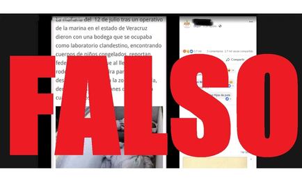 ¿Hallaron cuerpos de niños en refrigeradores en Veracruz? No, son niños en Gaza