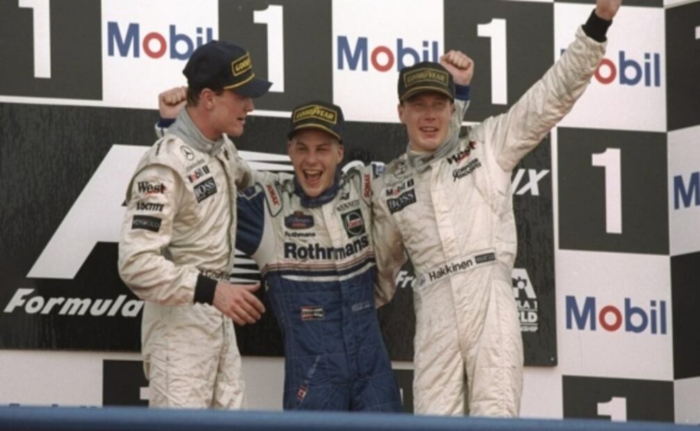 El día que Jacques Villeneuve le 'quitó' el título a Schumacher