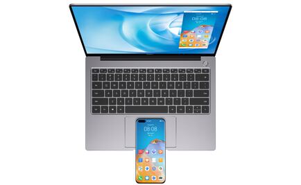 La MateBook 14 de Huawei se vuelve un 'súper dispositivo' con tu teléfono