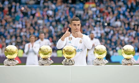 Lo que ganó Cristiano Ronaldo con el Real Madrid 