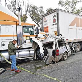 Manejar con precaución, piden a conductores 