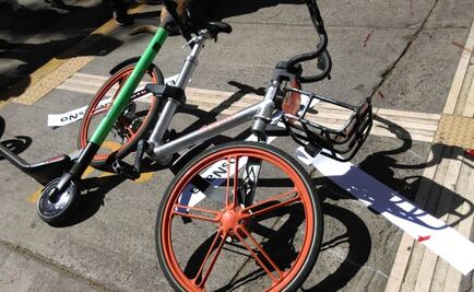 Protestan vecinos de la Roma y Condesa contra bicis y scooters sin anclaje