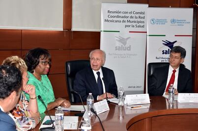 Narro: trabajo conjunto de municipios, garantiza salud a los mexicanos