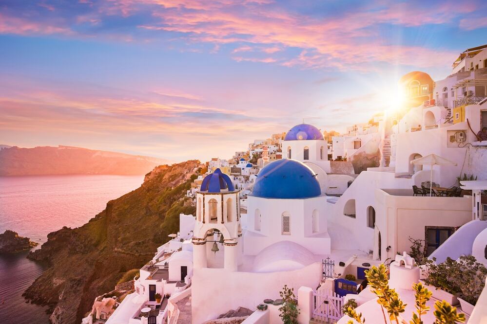 Santorini es uno de los lugares favoritos de los famosos. (Foto: iStock)