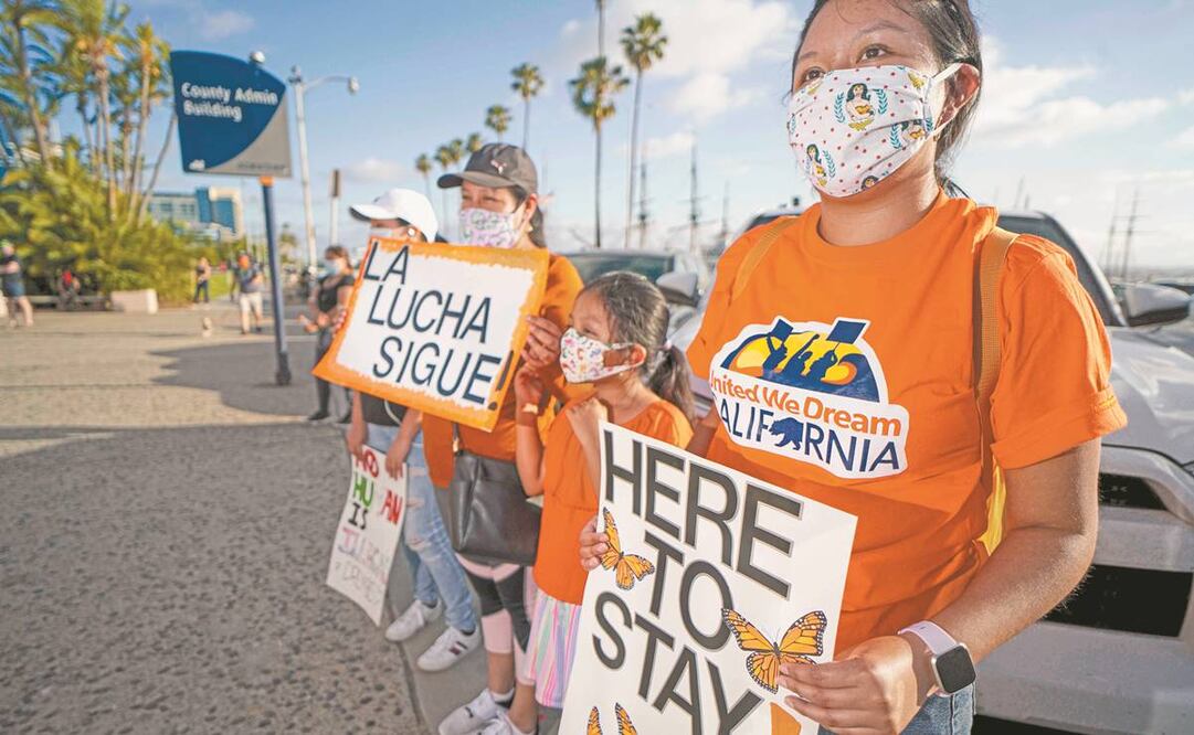 Recién la Corte Suprema de Estados Unidos detuvo el intento del presidente Donald Trump de poner fin al Programa de Acción Diferida para los Llegados en la Infancia, creado en 2012 por Barack Obama. Foto: AFP