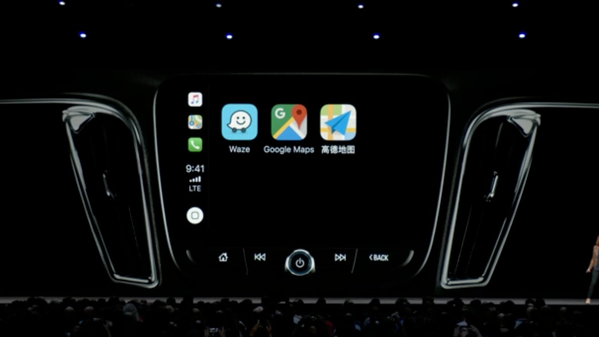 Apple CarPlay será compatible con Waze y Google Maps 