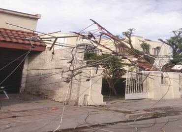 Azota tromba Saltillo; el saldo, dos muertos