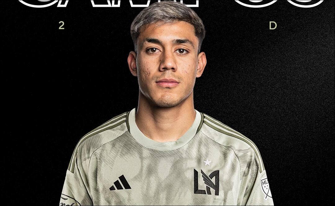 Omar Campos busca consolidarse con el LAFC para luego pensar en Europa y la Selección Mexicana - Foto: @LAFC (X)
