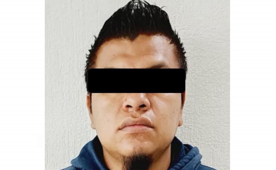 Miguel Ángel “N” fue detenido en Nicolás Romero por agentes de la Fiscalía General de Justicia del Estado de México. Foto: Especial