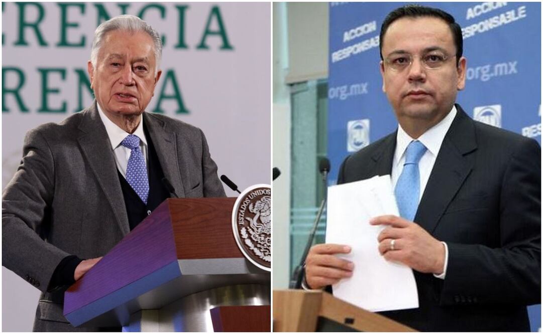 Manuel Bartlett y Germán Martínez