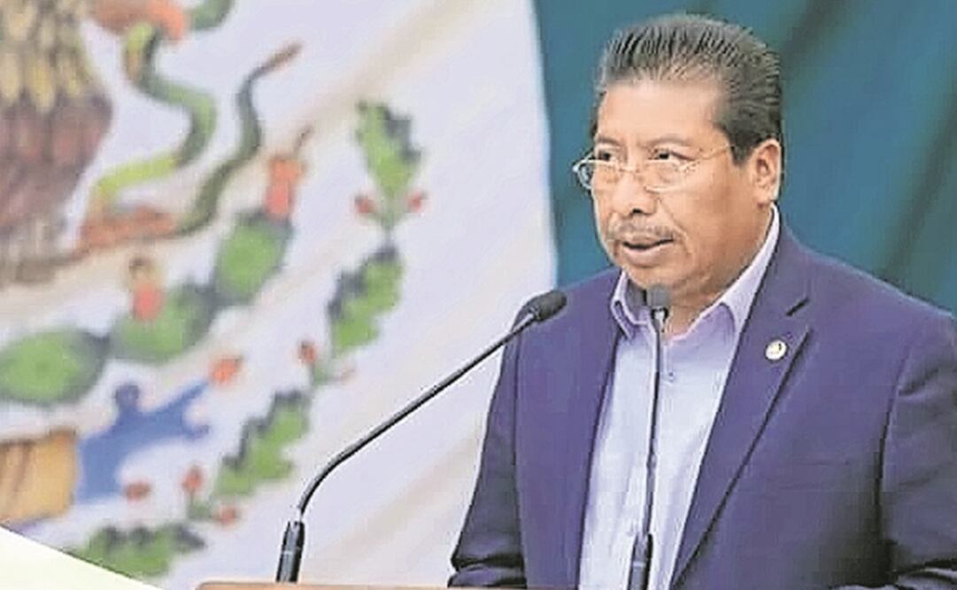 El presidente del Congreso mexiquense, Faustino de la Cruz, dijo que el gobierno no necesita deuda para cumplir. Foto: ARCHIVO EL UNIVERSAL