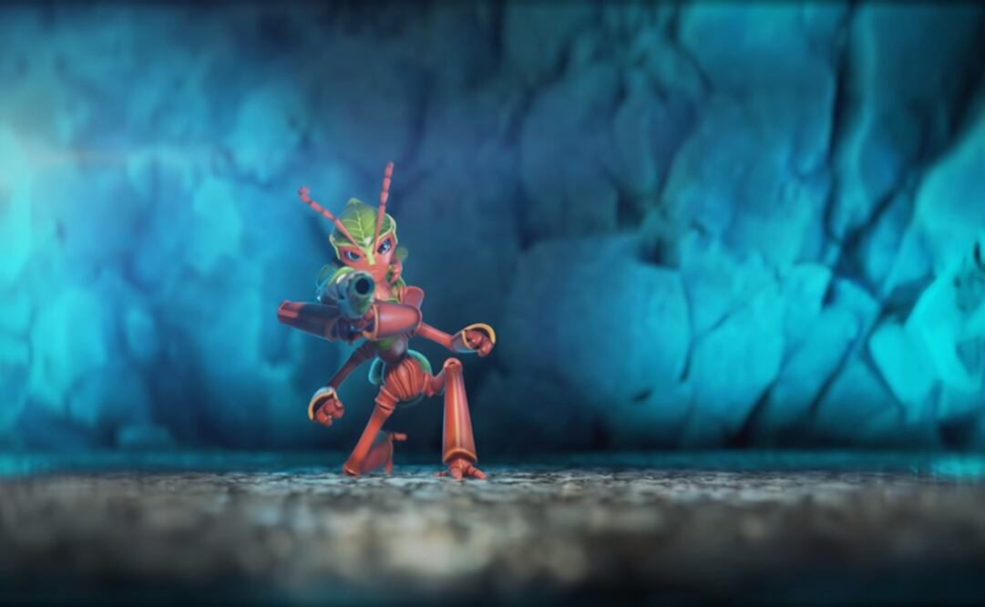 Screenshot from the launch trailer of Mexican videogame "MilitAnt" - Photo: Taken from PlayStation's official youtube account