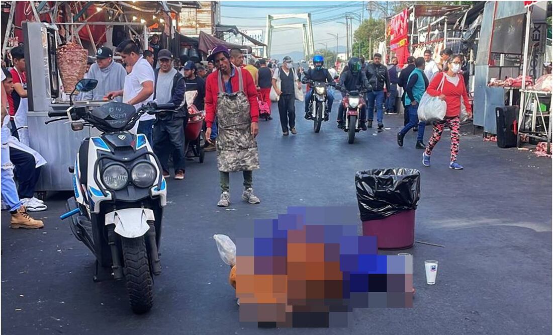 Balacera en San Juan. Foto: Especial