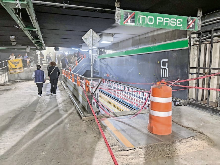 Se informó que en el Metro se han realizado 10 mil 723 acciones de intervención de mantenimiento en obra civil en las instalaciones. Foto: Santiago Cadena/ EL UNIVERSAL