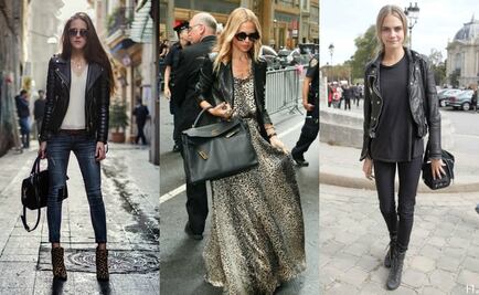 Cómo combinar una chamarra de cuero