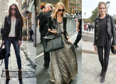 Cómo combinar una chamarra de cuero