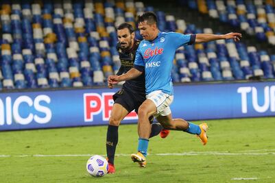 Genoa con 14 casos de Covid-19; enfrentaron al Napoli del Chucky Lozano