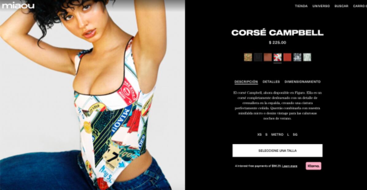 ¡Ups, lo hizo de nuevo! Esto cuesta el corset que lució Billie Eilish en Instagram