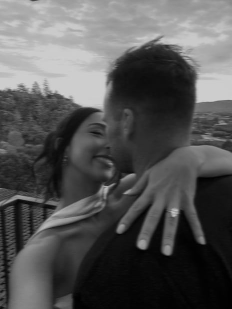 María Chacón y Christopher Den Uijl. Foto: Instagram @oficialmariachacon