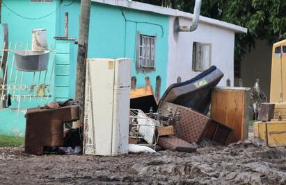 Al menos 5 mil viviendas afectadas por lluvias en Múzquiz