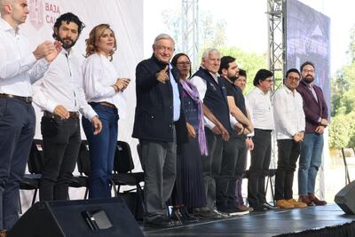 AMLO: "la que me va a relevar va a ganar con más de 31 millones de votos"