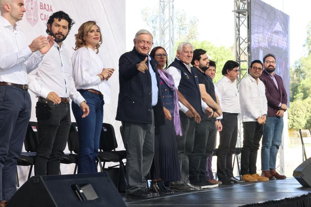 AMLO en visita a Tecate, Baja California. 10 de noviembre de 2023. Especial