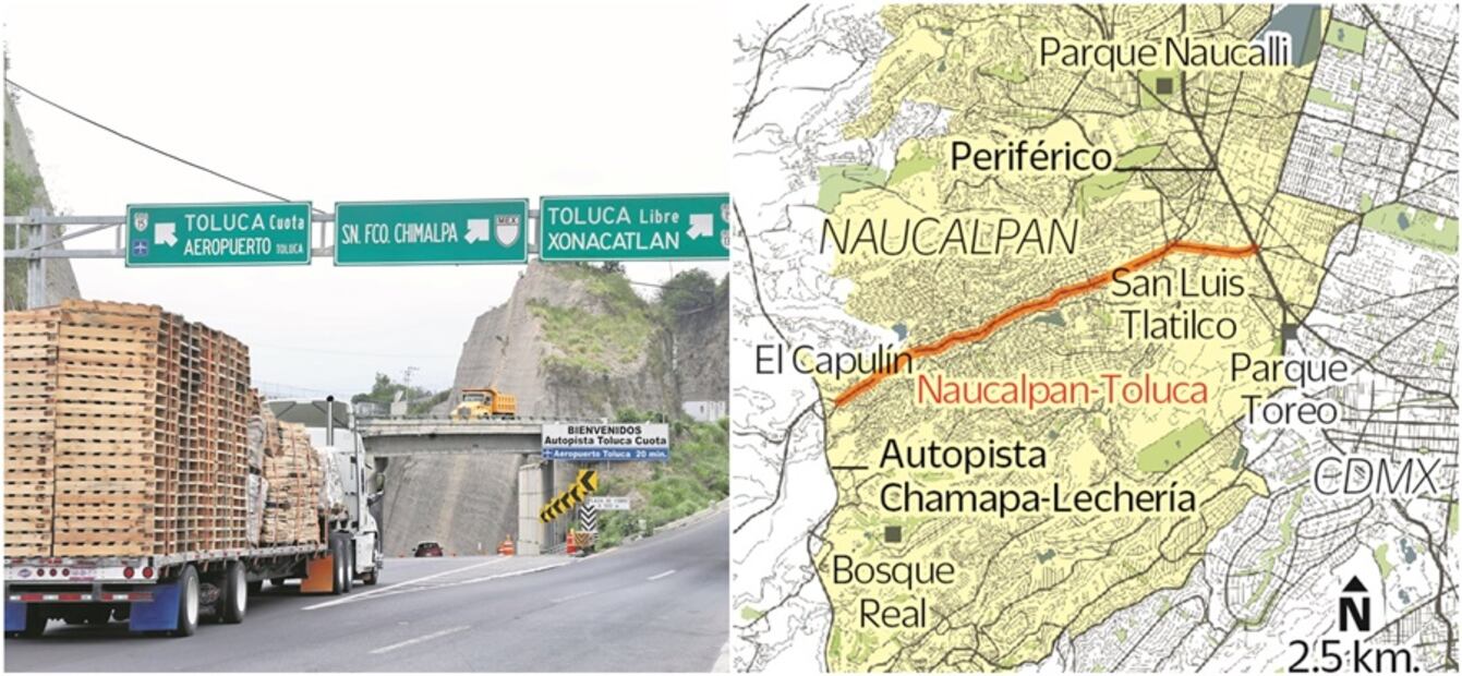 Las rutas más peligrosas del Edomex. Fotos: Jorge Alvarado, Valente Rosas y Francisco Rodríguez