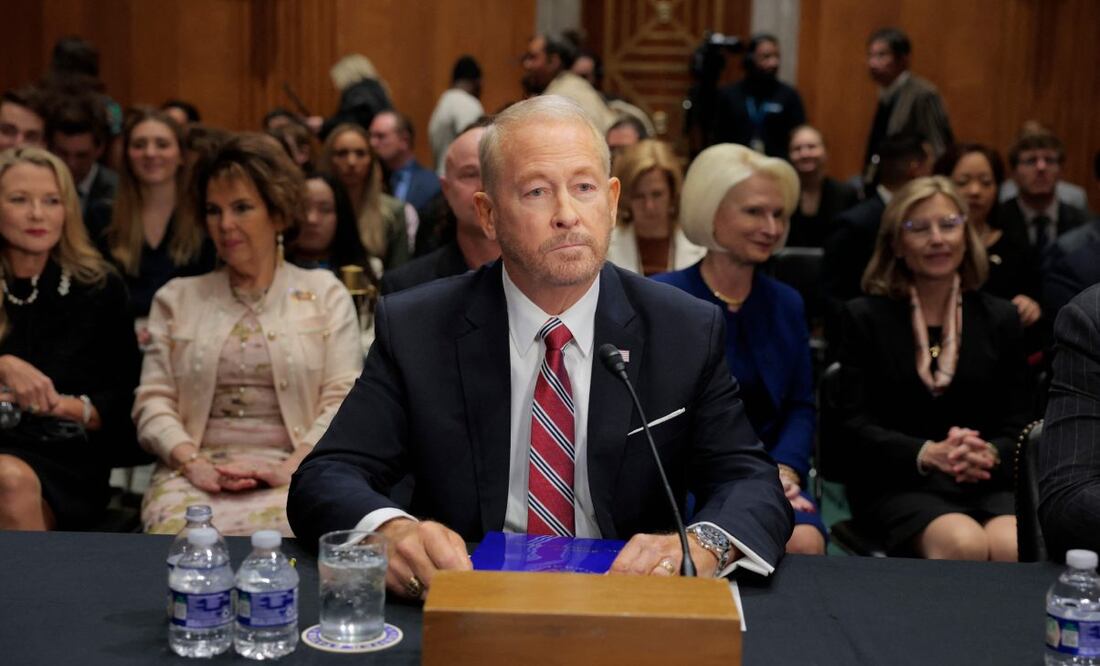 Ronald Johnson, embajador de Estados Unidos en México. Foto: AFP