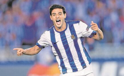 Sin Carlos Vela, Real Sociedad amenaza al Real Madrid