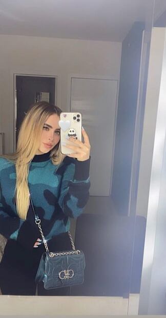 La foto de Amely Nodal en la que dicen que luce idéntica a Belinda