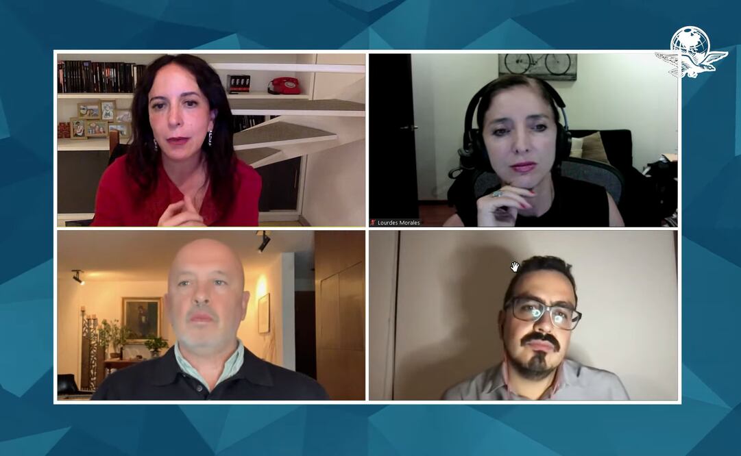 Con los de Casa sobre el INAI. Foto: Youtube / EL UNIVERSAL