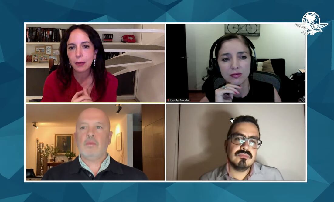 Con los de Casa sobre el INAI. Foto: Youtube / EL UNIVERSAL