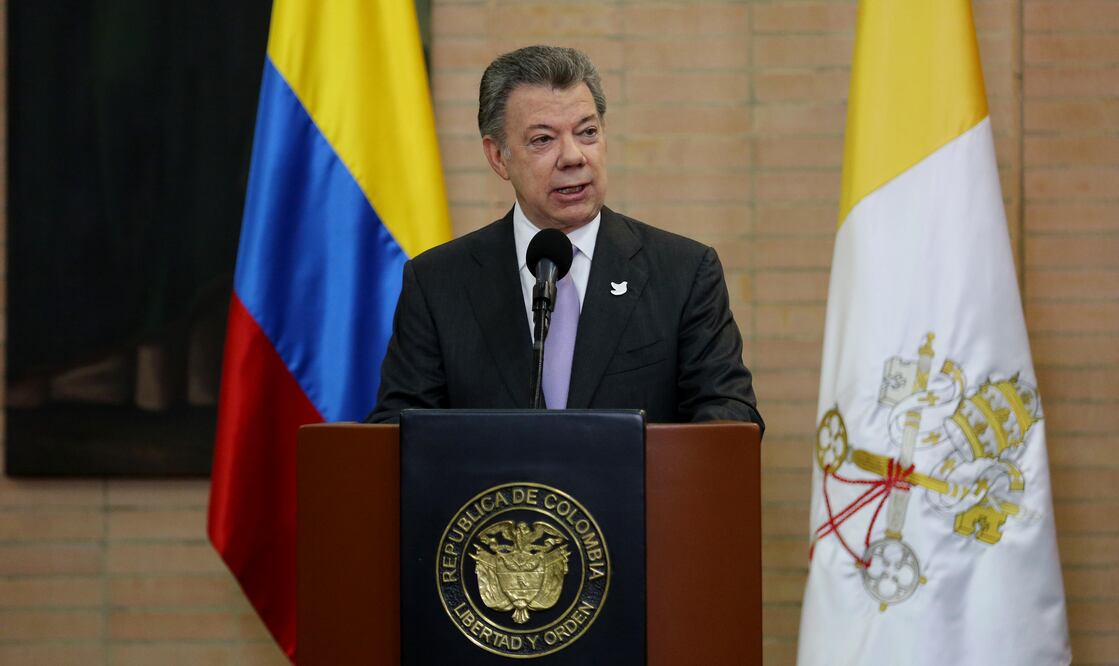 El presidente de Colombia, Juan Manuel Santos (Foto: EFE)