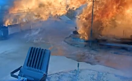 Captan en video incendio en complejo petroquímico de Pajaritos, en Veracruz